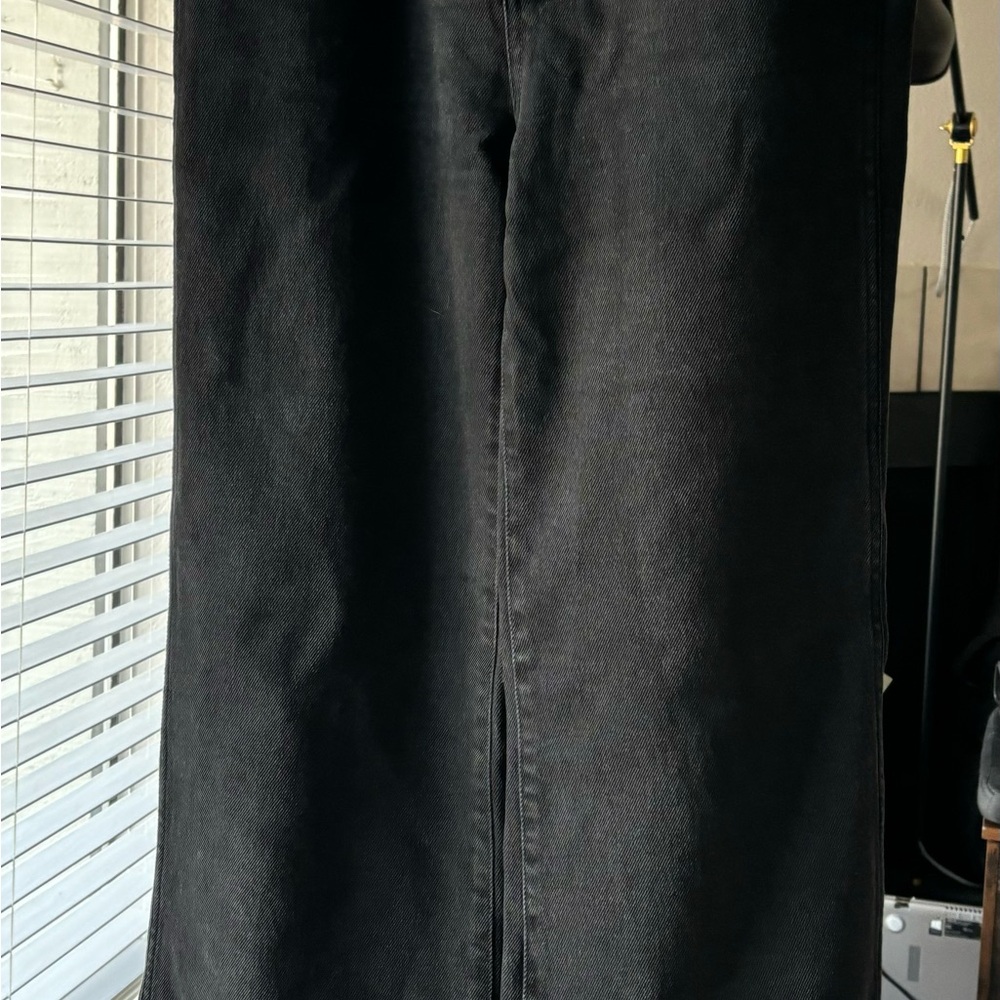 Women’s Wide Leg Black Jeans